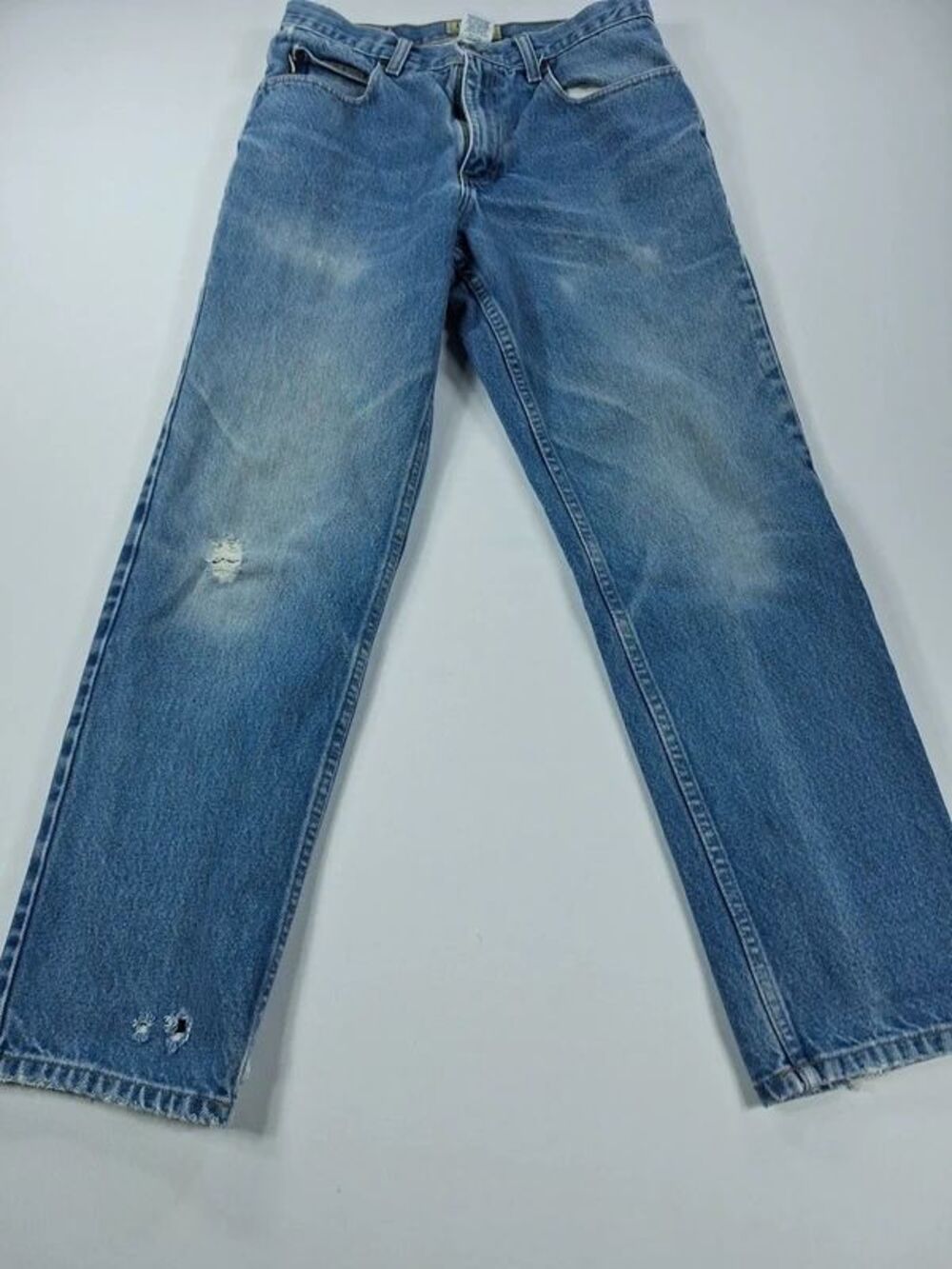 LL Bean Jeans Mens 32x30 Vintage 90s Classic Fit Medium Wash Straight Leg Denim